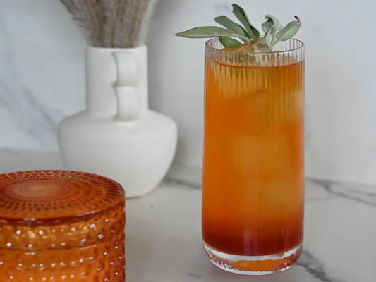 Spiced Cranberry Orange Mocktail